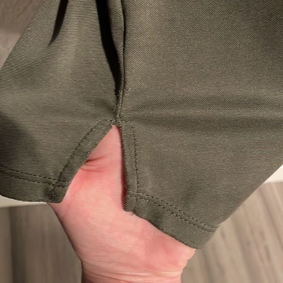 a new day olive army green xs womens tee short sleeve shirt wrinkle free 🌁 - Picture 5 of 7